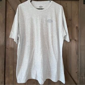 Dickies Men's Light Heather Gray Short Sleeve Logo Tee